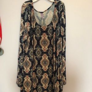 Francesca’s Patterned Dress